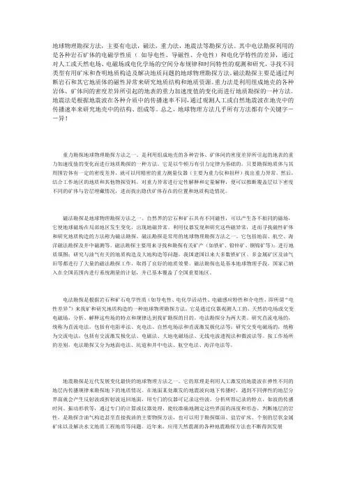 物探方法