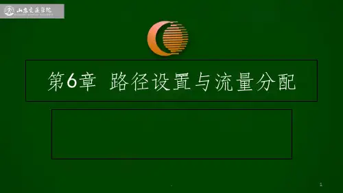 第6章 VISSIM路径设置与流量分配