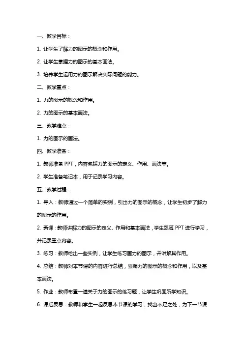 物理教案-力的图示