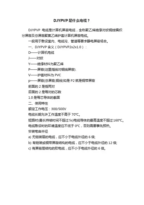 DJYPVP是什么电缆？