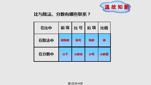比的化简说课PPT课件