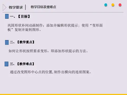 第五课文字演变添加形状提示点
