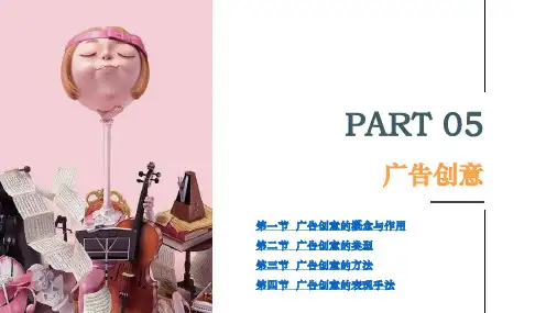 广告设计概论第二版电子课件第五章广告创意