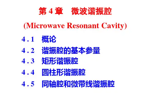 微波课件4-微波技术与微波器件-栾秀珍-清华大学出版社