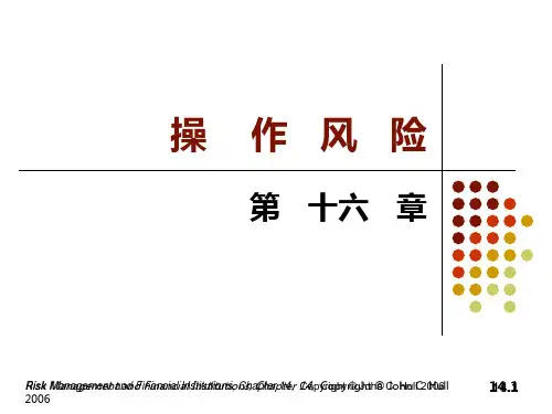 操作风险PPT课件