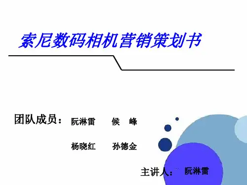 索尼策划书