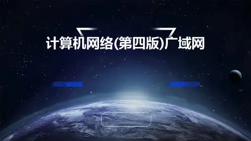 计算机网络(第四版)广域网