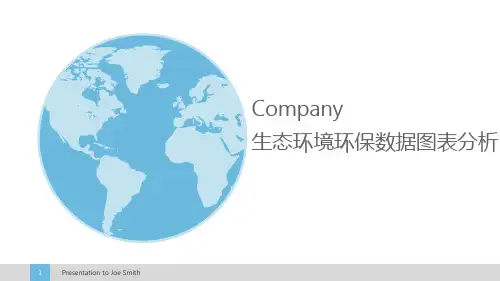 80页生态环境环保数据图表分析通用PPT模板