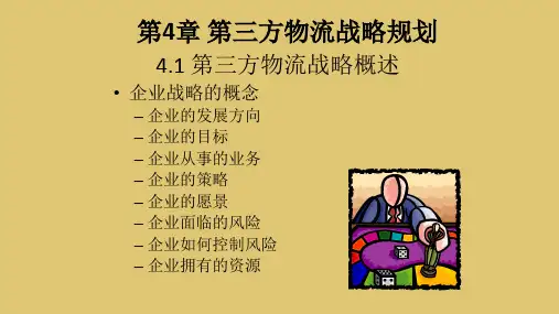 第四章 第三方物流战略规划 《第三方物流》PPT课件