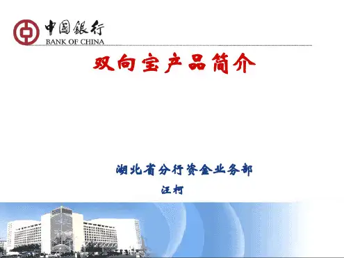 中国银行--双向宝(汪柯)