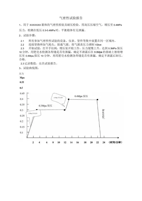 气密性试验报告_2