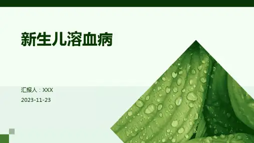 新生儿溶血病