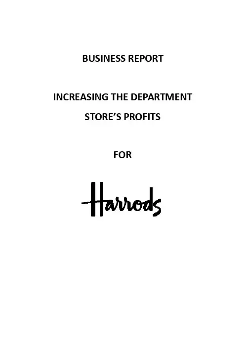 businessreport商务英语写作