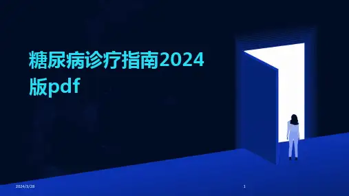 糖尿病诊疗指南版pdf-2024鲜版