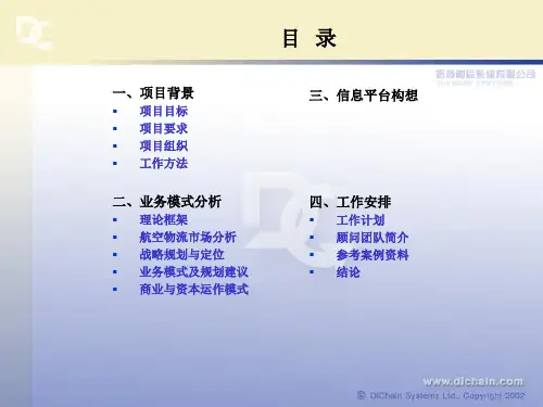 上海浦东国际机场物流园区规划设计精编
