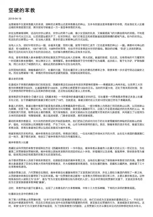 坚硬的苯教——精选推荐