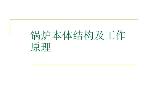垃圾发电厂锅炉的本体结构及工作原理ppt课件