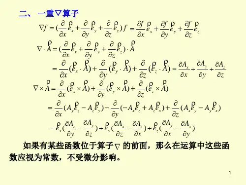 矢量微分算子