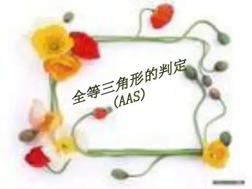 角角边定理