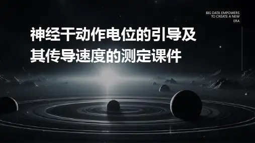 神经干动作电位的引导及其传导速度的测定课件