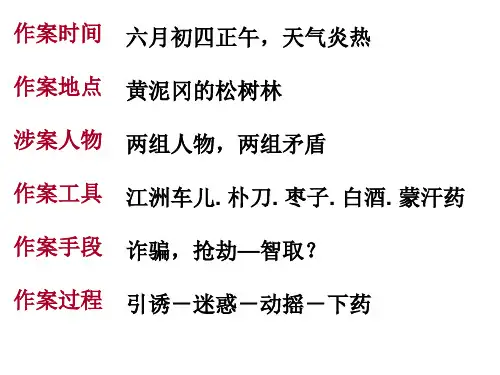 17智取生辰纲[精选文档]