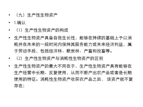 小企业会计准则培训讲义3PPT课件