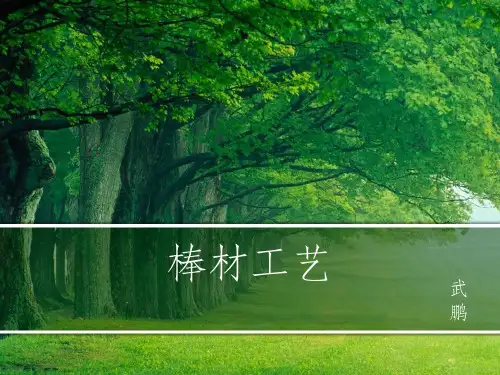 棒材生产工艺培训ppt课件