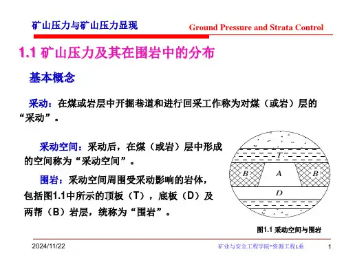 矿压课件1矿山压力与矿山压力显现山科2.ppt