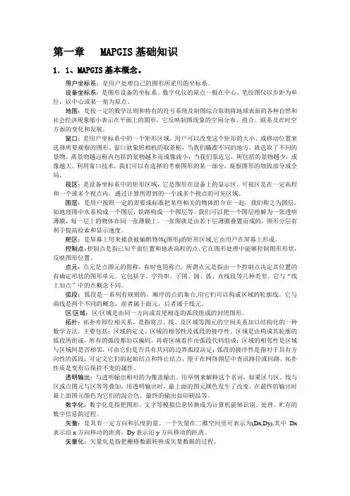 MAPGIS操作手册