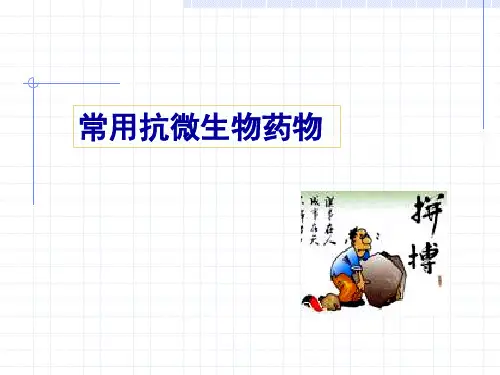 常用抗菌药物ppt课件