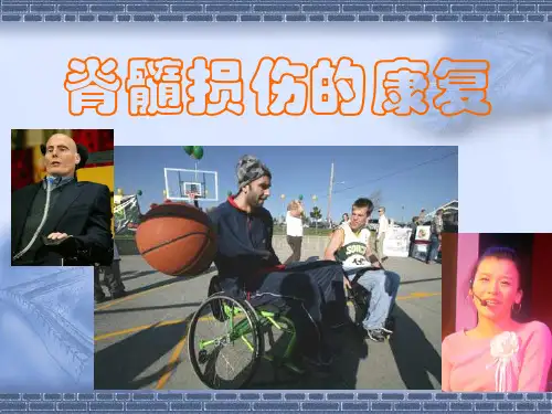 脊髓损伤的康复