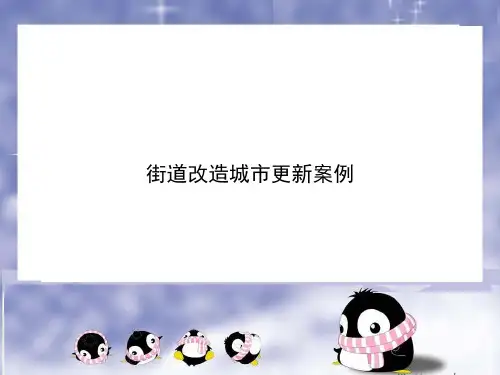 街道改造城市更新案例