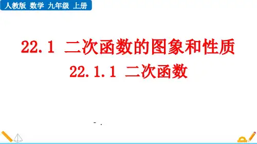 《二次函数》PPT优秀课件