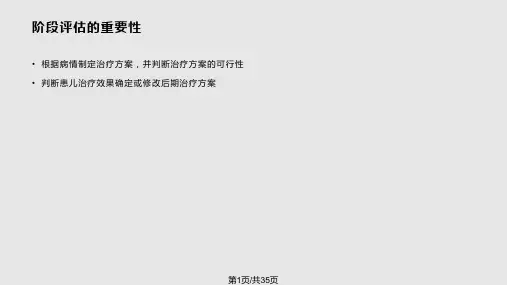 早期干预阶段评估PPT课件