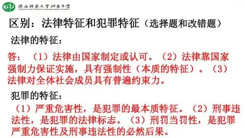 学法用法复习课件