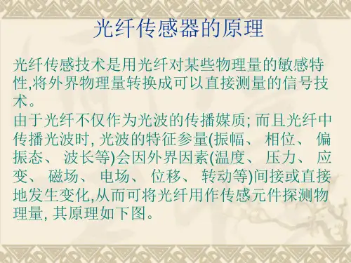光纤传感器的原理