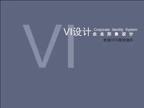VI设计PPT课件