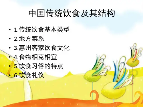 中国饮食习俗PPT课件