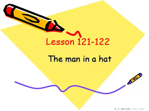 新概念英语第一册Lesson-121-122