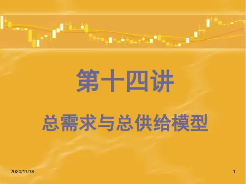 第十四讲：总需求与总供给模型概论