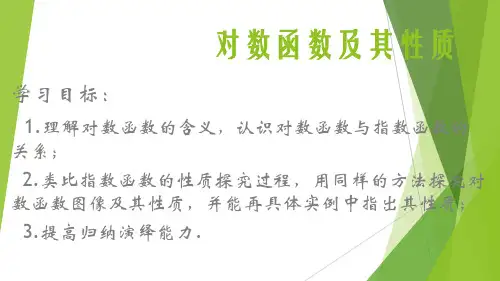 2.2.2对数函数及其性质1