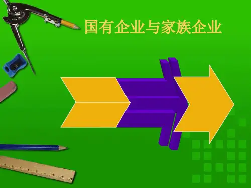 《领导力与高效团队建设》3.国有企业与家族企业(PPT 47页)
