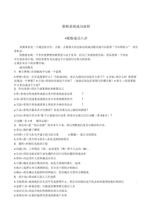 耶格系统珍贵资料