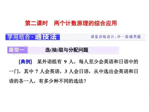 人教A版高中数学选修2-3全册ppt课件