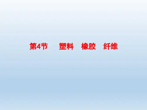 《塑料橡胶纤维》PPT课件