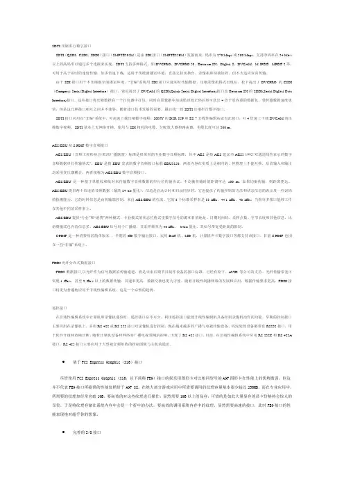 数字接口
