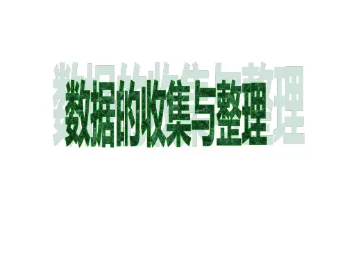 二年级下册数学- 数据的收集与整理丨苏教版ppt优秀课件