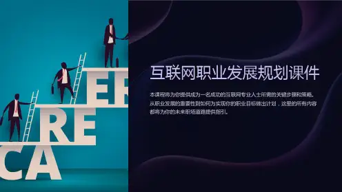 《互联网职业发展规划课件》