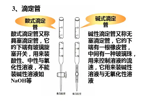 滴定管操作获奖课件