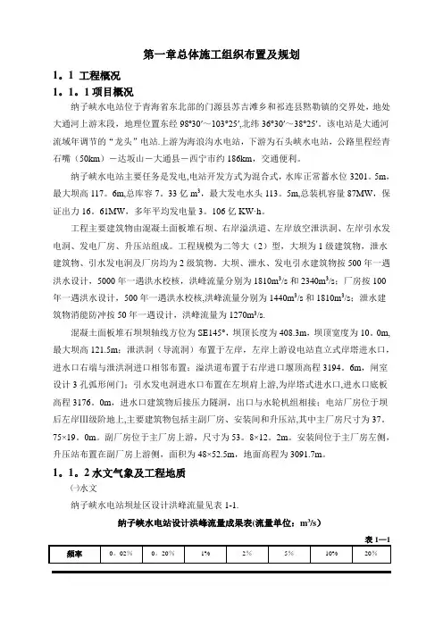 河道疏浚工程施工组织设计